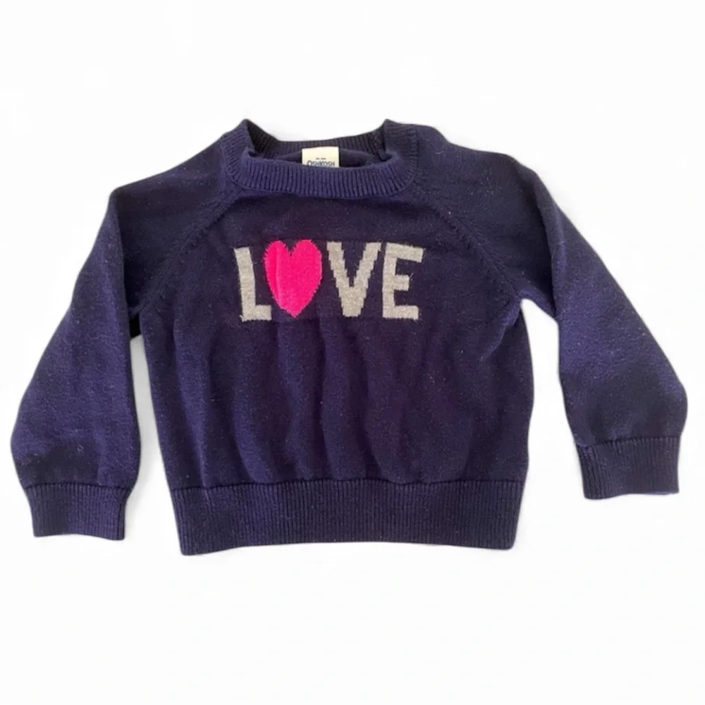 Oshkosh Love sweater 6-9 months